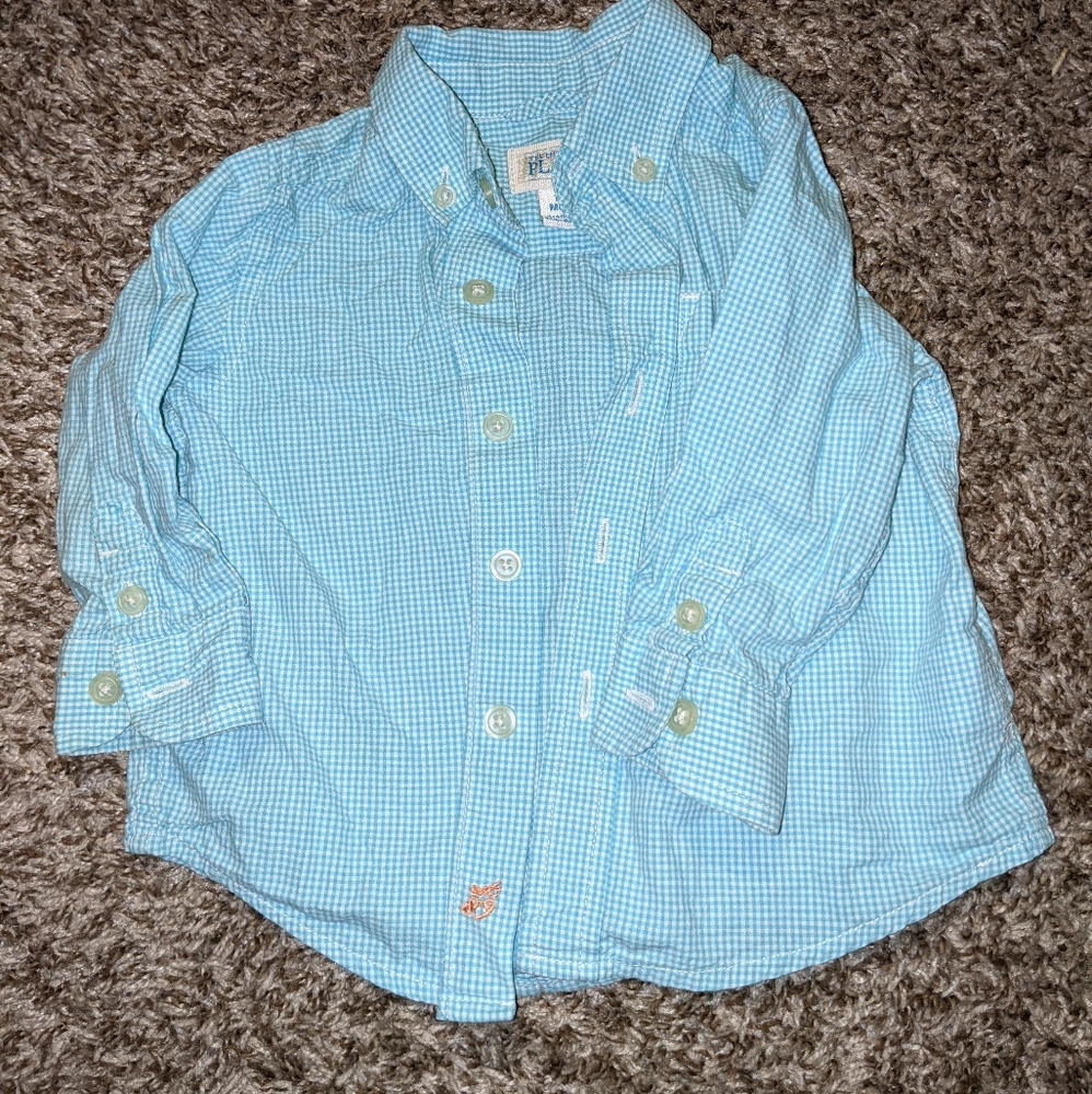 Plaid button up